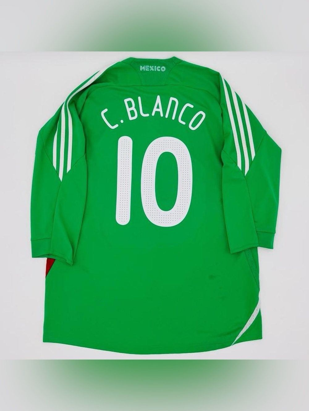 Mexico Cuauhtemoc Blanco 2008 09
home jersey